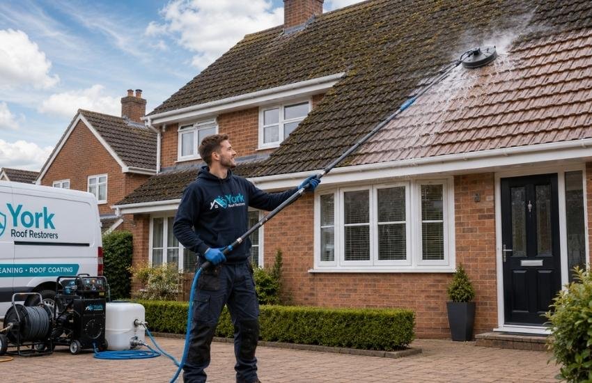 How Our Roof Cleaning Process Works From First Visit to Finished Job