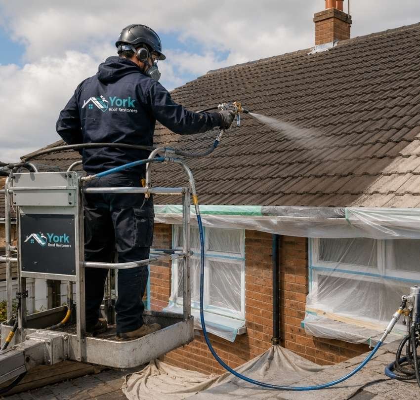 How We Apply Roof Tile Paint and Protective Coating Systems