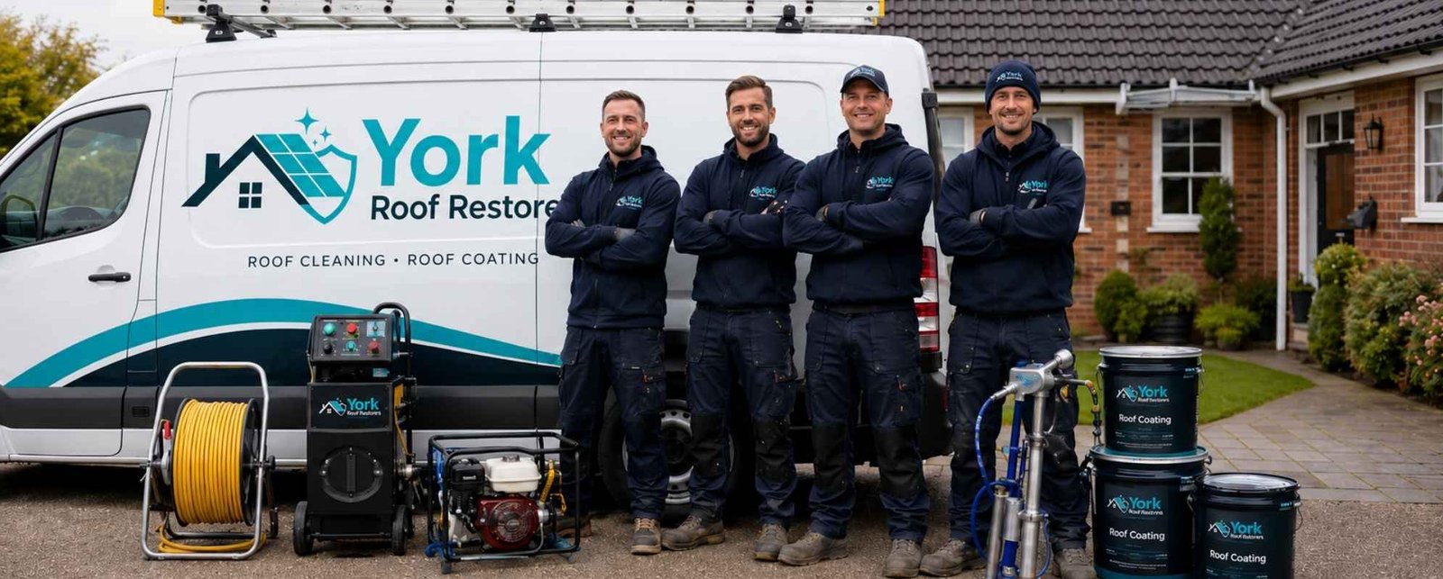 Roof Cleaning & Roof Coating Services in York
